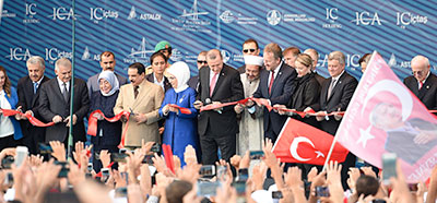 YAVUZ SULTAN SELIM BRIDGE OPENING CEREMONY